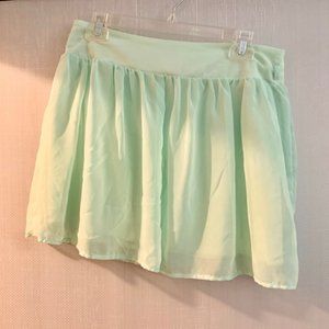 Mint Mini Skirt
